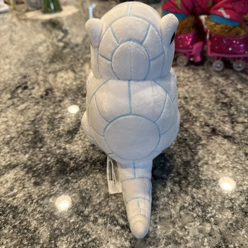 2017 Pokemon Center Original Alolan Sandshrew Poke Plush 8 Inch US Authentic
